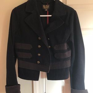 Polo crop jacket